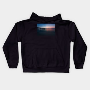 Sunrise at the Pier Kids Hoodie